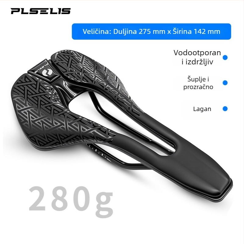PLSELIS sjedalo za cestovne i planinske bicikle s prozračnom, laganom dizajnom i nylon pločom