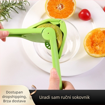 Ručni citrusni cednjak za limune i naranče, višenamjenski kućni sokač, kompaktan