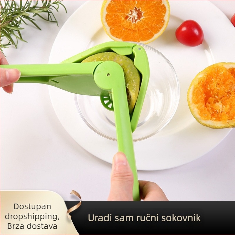 Ručni citrusni cednjak za limune i naranče, višenamjenski kućni sokač, kompaktan