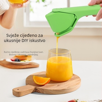 Višefunkcionalni ručni iscijeđivač limuna, prenosivi kućni iscijeđivač voća