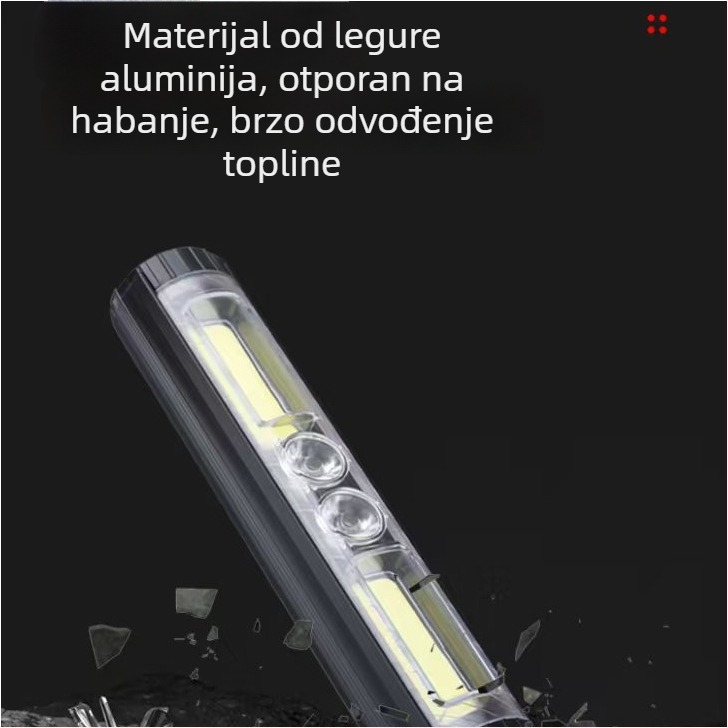 Spring heart Prednje svjetlo za bicikl za noćnu vožnju, višenamjensko USB-C brzo punjenje, visoka izlaz svjetla, dugo trajanje baterije, za cestovne i brdske bicikle