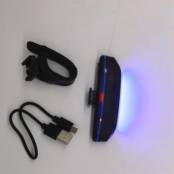 COB LED stražnja svjetiljka za bicikl s USB punjenjem, za planinske bicikle, svjetlo za vožnju i svjetlo za sjedalo