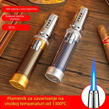 DB606 Vjetrootporn zapaljač za cigare s raspršivačkim pištolom, prijenosni za vanjske roštilje