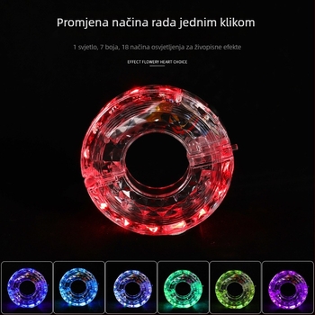 Hot Wheels pametno šareno upozoravajuće svjetlo za dječje bicikle i bicikle za ravnotežu – svjetlo na hubu kotača