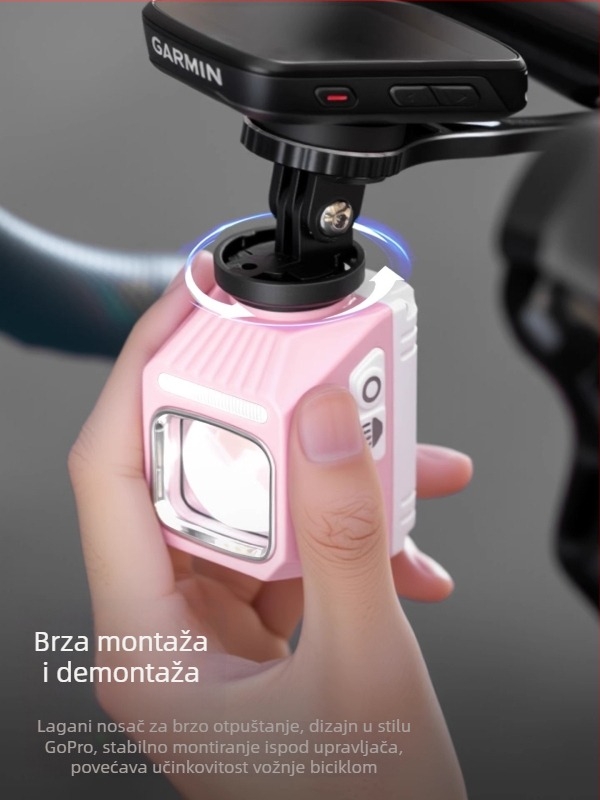 Captain Tas prednje svjetlo za bicikl za cestovne i planinske bicikle – ultra svijetlo