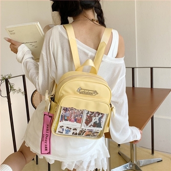 Korejska INS slatka Ita torba – Harajuku stil, mini PU kožna torba za ruksak i crossbody torba