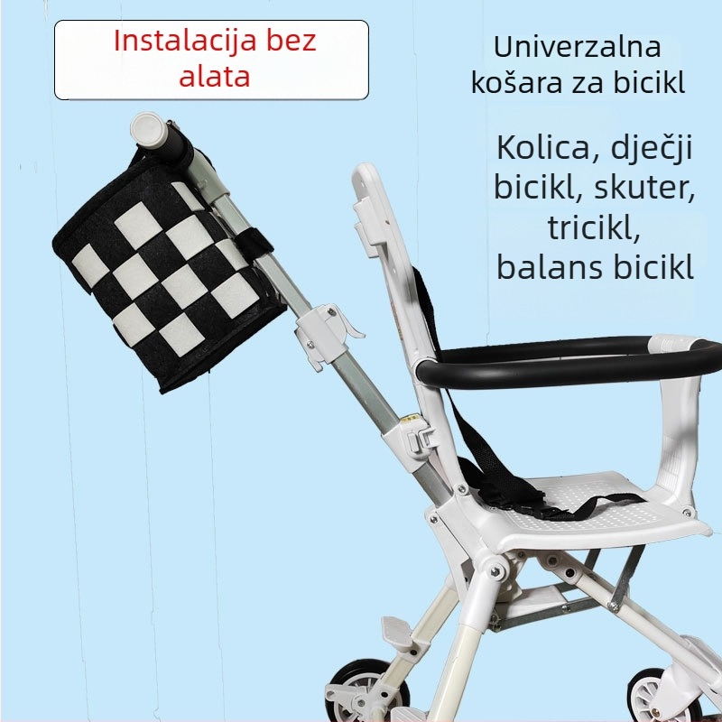 Vodootporna torba za košaru kolica i košaru bicikla