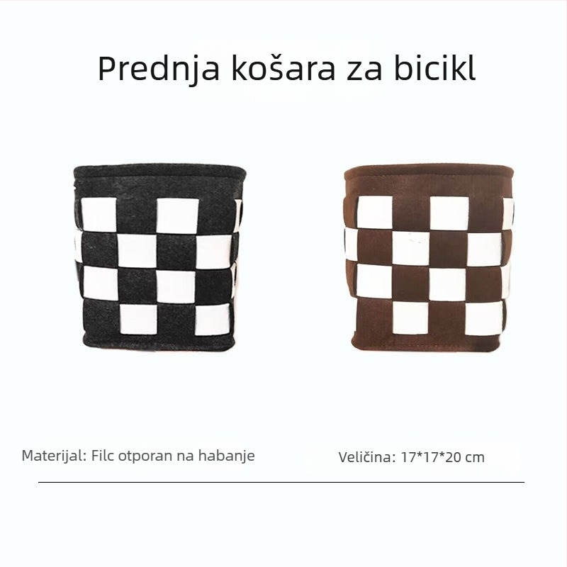 Vodootporna torba za košaru kolica i košaru bicikla