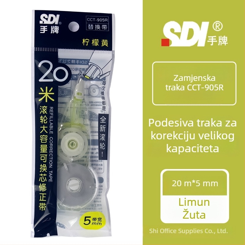 Hand CCT-905 ispravljačka traka, 20 m, velika kapaciteta, zamjenjivo jezgro