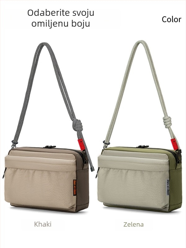 Prednja torba za bicikl velikog kapaciteta, može se nositi cross-body ili na jedno rame, sportska torba