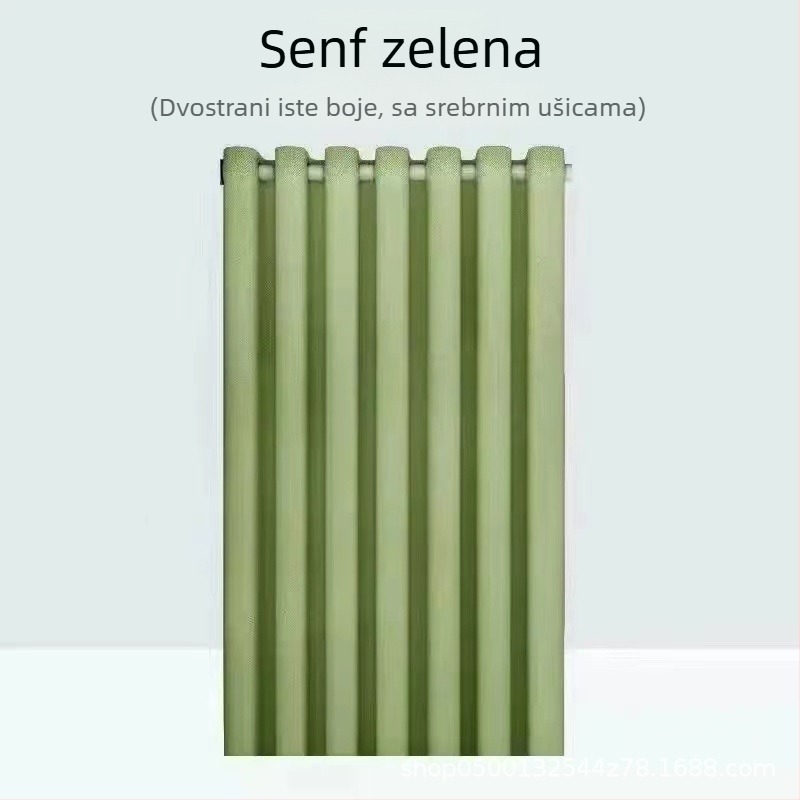 Set zavjesa za tuširanje, montaža bez bušenja, pregrada za kupaonicu, vodootporna tkanina, otporna na plijesan, debeli vodootporni zavjesa