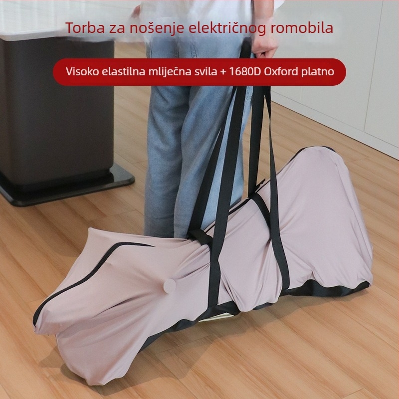 Torba za električni skuter s prostorom za sklopivi bicikl, prijenosna torba preko ramena