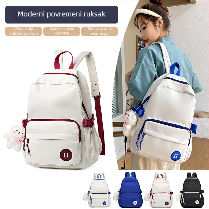 Unisex ruksak od Oxford platna, 36–55 L, 13-inčni prijenosnik, za casual putovanja i školu