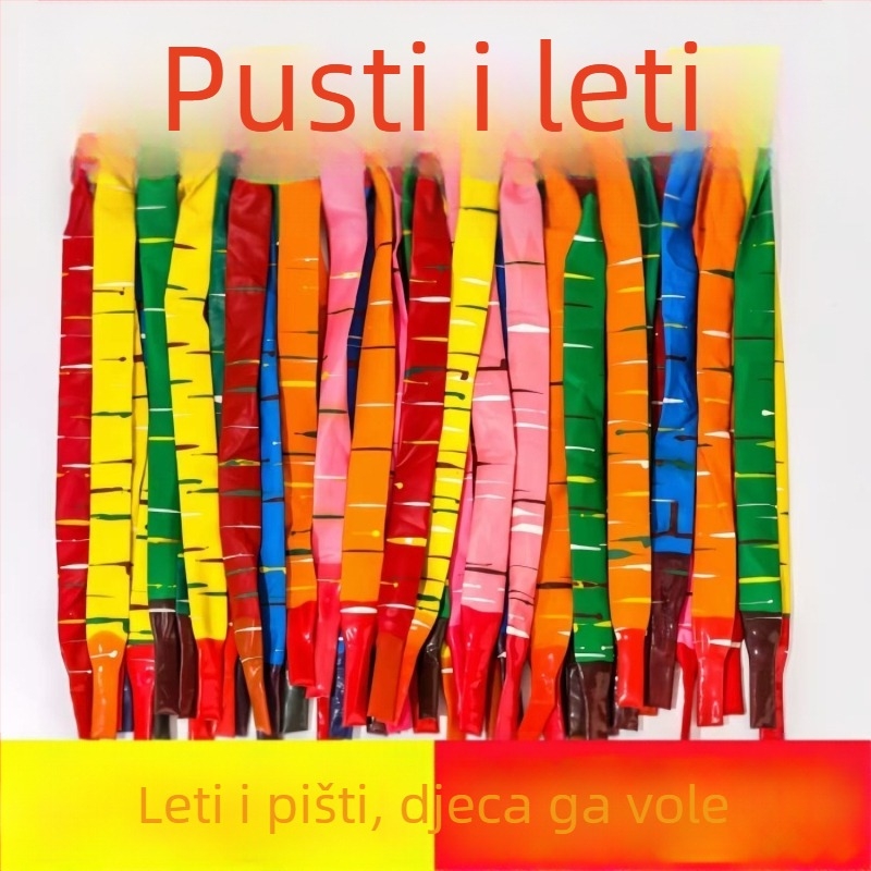 Set od 40 raketnih balona za djecu, koji lete i proizvode zvuk
