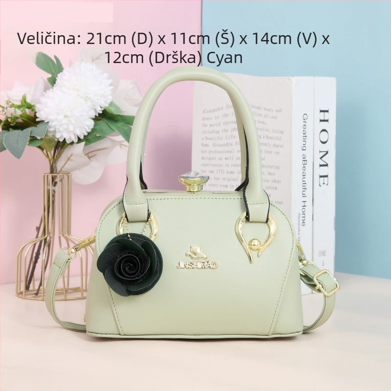 Ženska crossbody torbica u korejskom stilu, mala veličina, PU koža, 2025 novi model