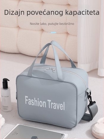 Lagana putna torba za rame i crossbody, velika kapaciteta 20–35 L, vodootporna membrana 600D, skladišna torba
