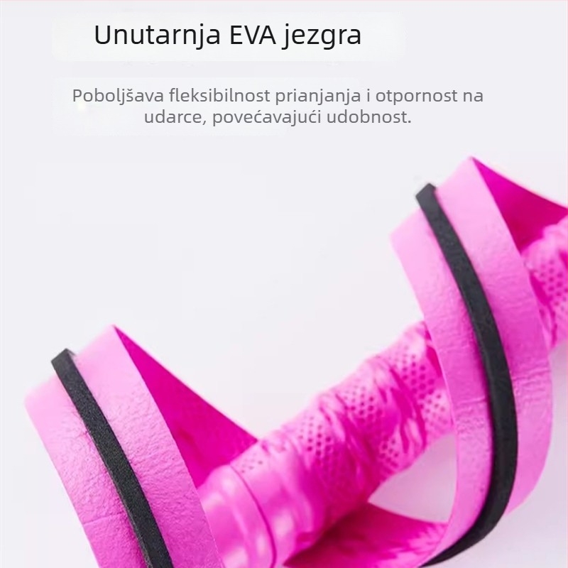 Navlaka za ručicu Tae Ang Taan – protuklizna, otporna na habanje, omot za hvatanje s trakom za upijanje znoja, europski stil s debelim jezgrama
