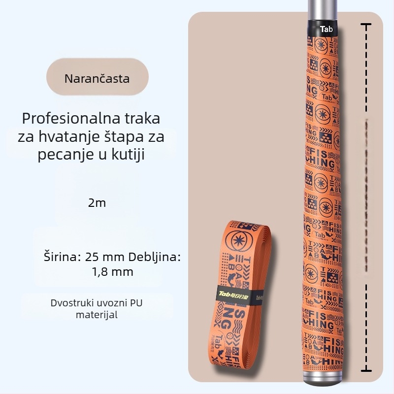 TAB navlaka za držač štapa za ribolov – upija znoj, protuklizni grip