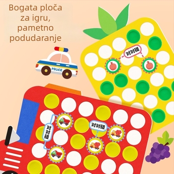 Dječja edukativna društvena igra za pamćenje uz interakciju roditelj-dijete