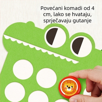 Dječja edukativna društvena igra za pamćenje uz interakciju roditelj-dijete