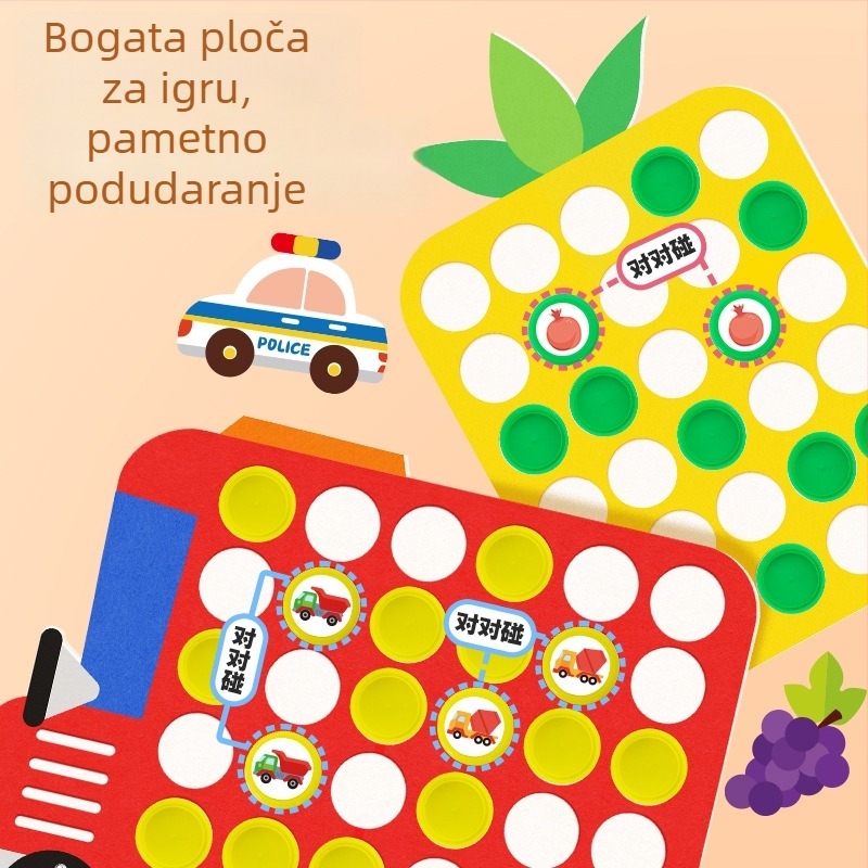 Dječja edukativna društvena igra za pamćenje uz interakciju roditelj-dijete