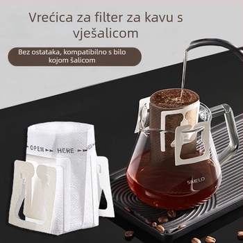 Importirani filtri za kavu od netkanog materijala za ručnu pripremu