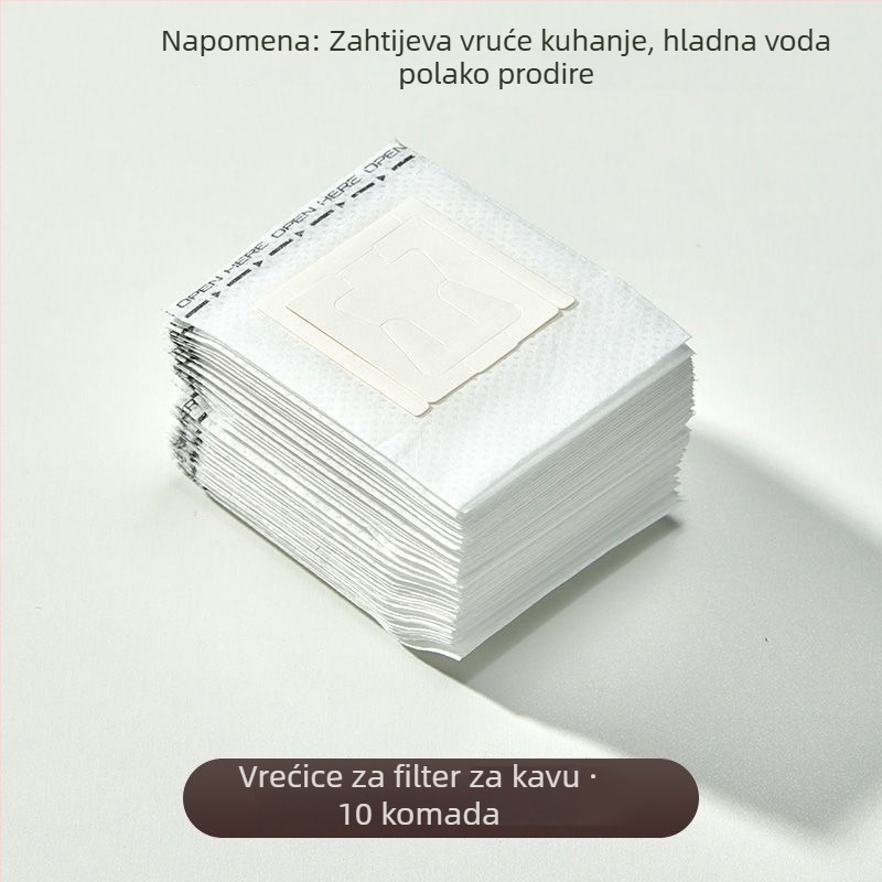 Importirani filtri za kavu od netkanog materijala za ručnu pripremu