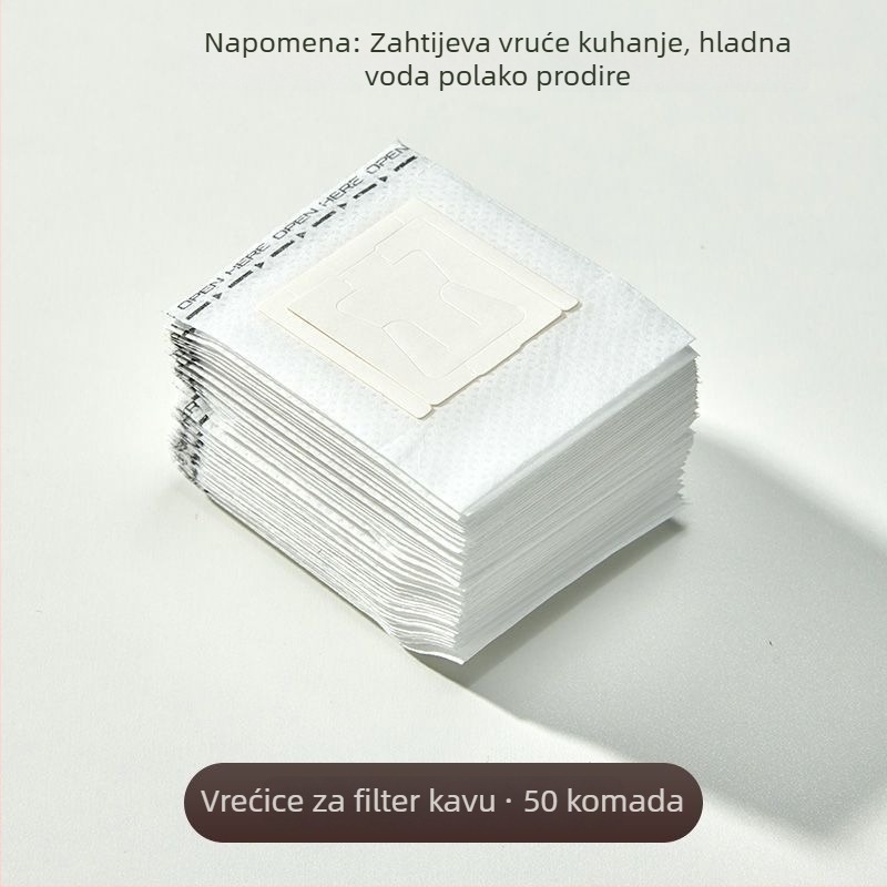Importirani filtri za kavu od netkanog materijala za ručnu pripremu