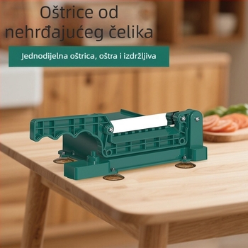 Ručni nož od nehrđajućeg čelika za kućnu upotrebu – reže želatinske deserte, limune, krumpire, kriške lotosovog korijena i rižine kolače