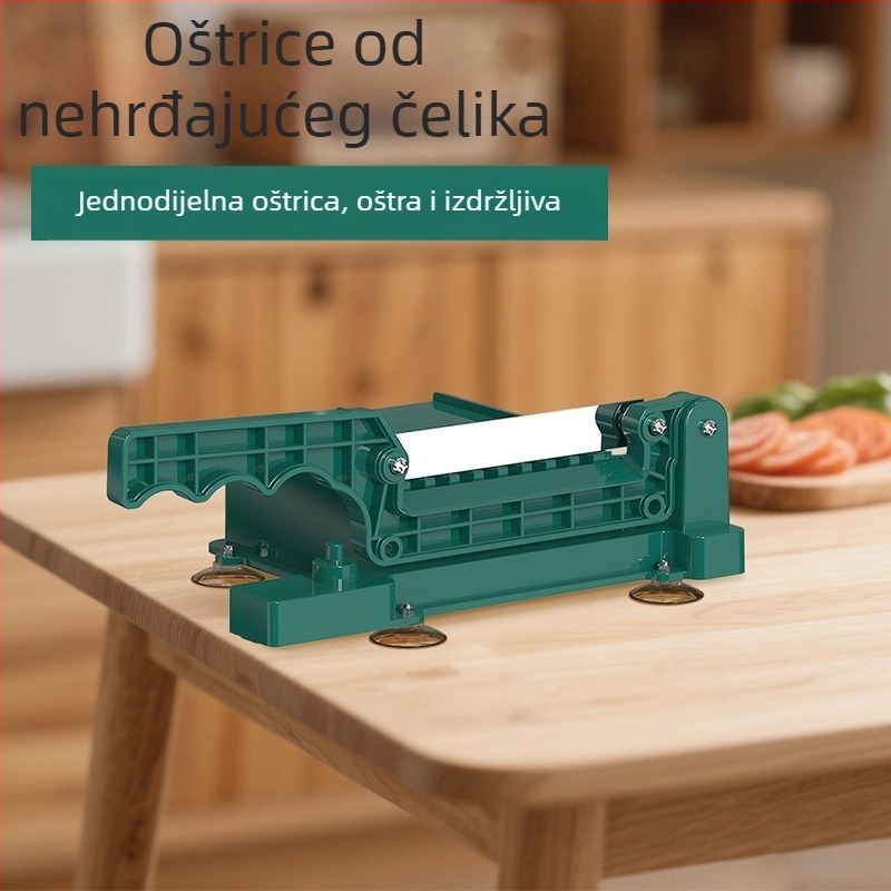 Ručni nož od nehrđajućeg čelika za kućnu upotrebu – reže želatinske deserte, limune, krumpire, kriške lotosovog korijena i rižine kolače