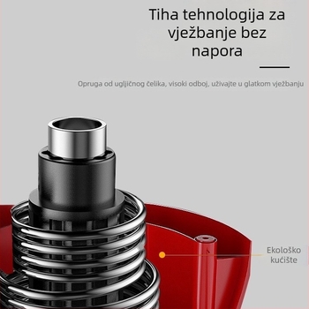 Ab wheel s automatskim vraćanjem, tih rad, za kućnu upotrebu, kompaktna fitness oprema
