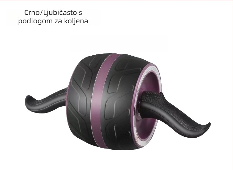 Ab wheel s automatskim vraćanjem, tih rad, za kućnu upotrebu, kompaktna fitness oprema