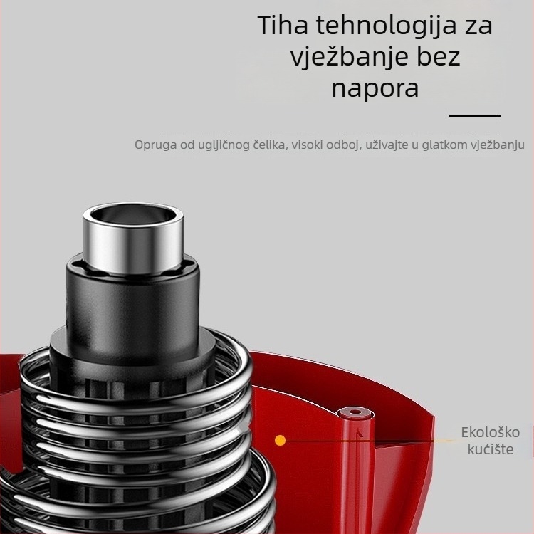 Ab wheel s automatskim vraćanjem, tih rad, za kućnu upotrebu, kompaktna fitness oprema