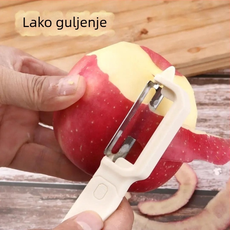 Dvostruko funkcionalni grater za voće i povrće, kuhinjski nož za voće, guljač krumpira, nož za guljenje povrća