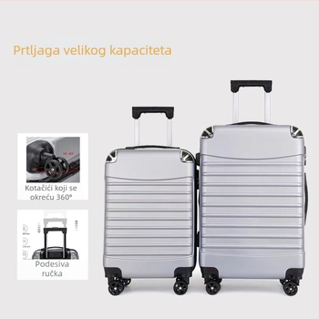 20-inčni ručni kofer s logom, 360° okretni kotači, zatvarač