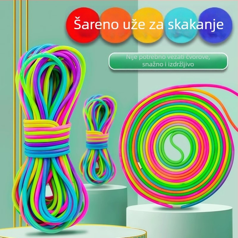 Izdržljivo švihadlo s gumom za učenike osnovne škole, nostalgično starinsko švihadlo.