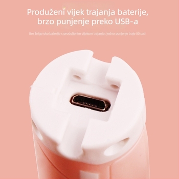 Bluetooth APP pametno užad za preskakanje s elektroničkim brojčanjem, bežična, dvostruke namjene, USB punjenje za fitness i trening
