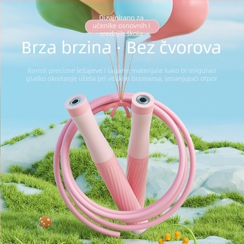 Dječje užad za preskakanje, bez čvorova, prilagodljivo, za učenike osnovnih i srednjih škola