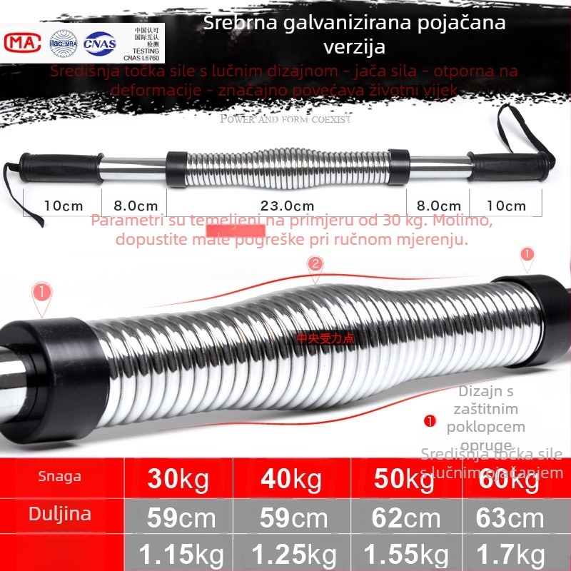 Električno plastični ojačani alat za snagu ruke, 30 kg, kućna fitness oprema, ručna ručica za širenje prsa