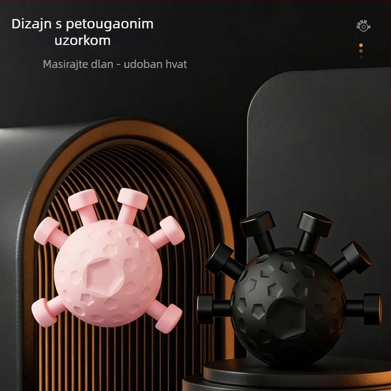 Jačač stiska za prste i vježba ruke i podlaktice, prijenosna lopta za pritisak prstiju