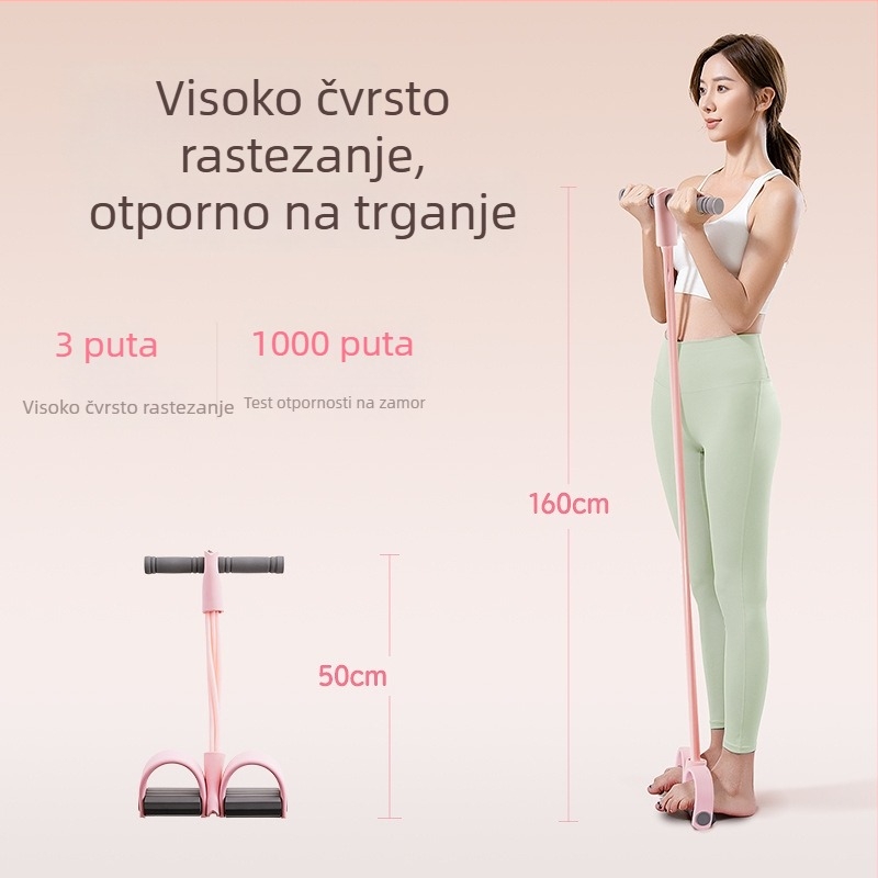 Merach pedale napinjač – kućna upotreba, višenamjenski fitness uređaj za cijelo tijelo i jogu