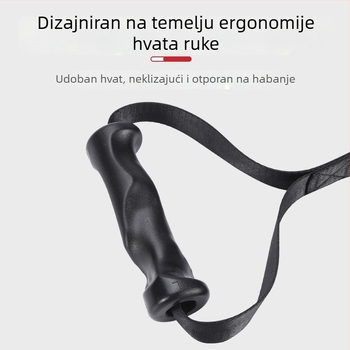 Set ručki za šipku za zgibove s otporom užeta – fitness dodatak (par)