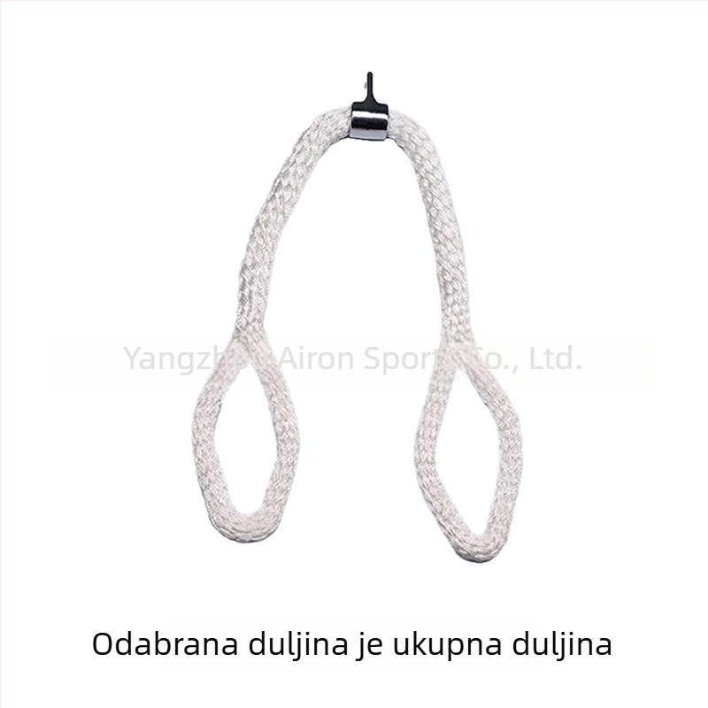 Nylon triceps uže – uređaj za jačanje snage, ručka za kabel s ravnim držačem za gornju i donju kladku, fitness dodatak