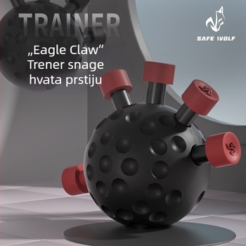 Eagle Claw jačanje hvata: uređaj za vježbanje snage prstiju s kuglicom za hvatanje i penjanje