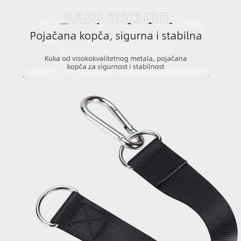 Lopta za jačanje stiska ruke s protukliznim držačem – za penjanje i zgibove, kettlebell-stil fitness alat