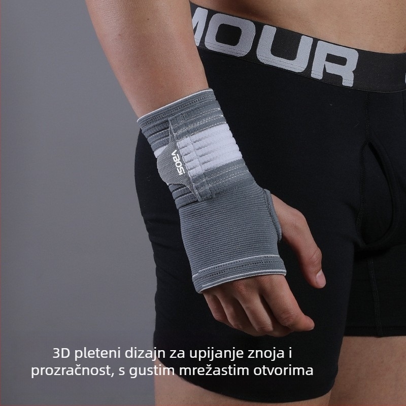 Kompresijski dlan zaštitnik za sport i fitness, badminton, tenis, košarku i biciklizam, upijajući znoj