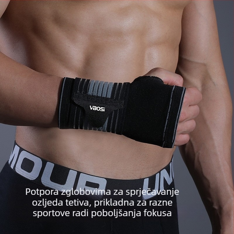 Kompresijski dlan zaštitnik za sport i fitness, badminton, tenis, košarku i biciklizam, upijajući znoj