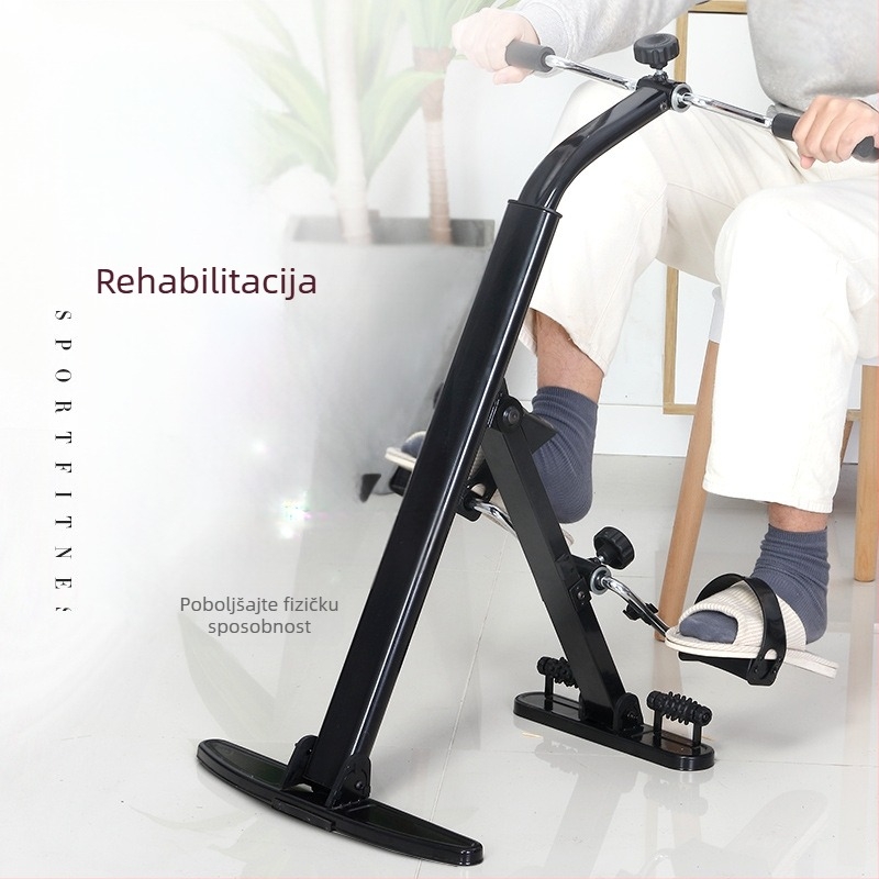 Bicikl za rehabilitaciju nakon moždanog udara za starije osobe, rehabilitacija ruku i nogu, kućna uporaba, pedalo bicikl za gornje i donje udove, unaprijeđeni model