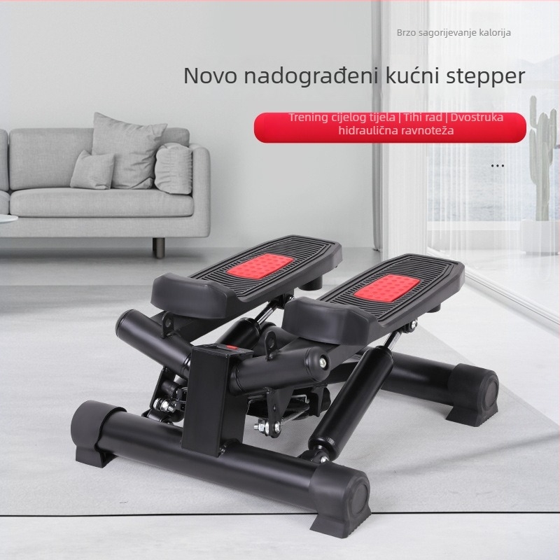 Hidraulički mini stepper za uvijanje struka, kućna fitness oprema, višenamjenski koraci lijevo-desno