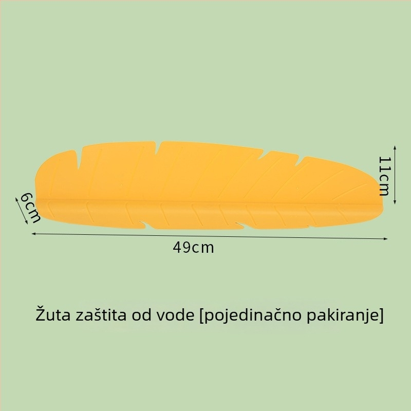 Zaštita od prskanja sudopera u kuhinji — vodootporna barijera za pranje posuđa i povrća